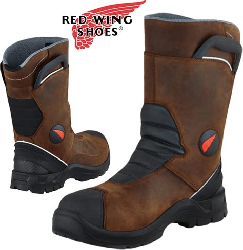 Red Wing Petroking 11 Inch 3224 Leather Safety Work Boot Pull On Rigger