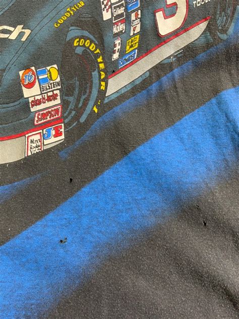 Dale Earnhardt Six Time Winston Cup Champion Vintage T Shirt Large