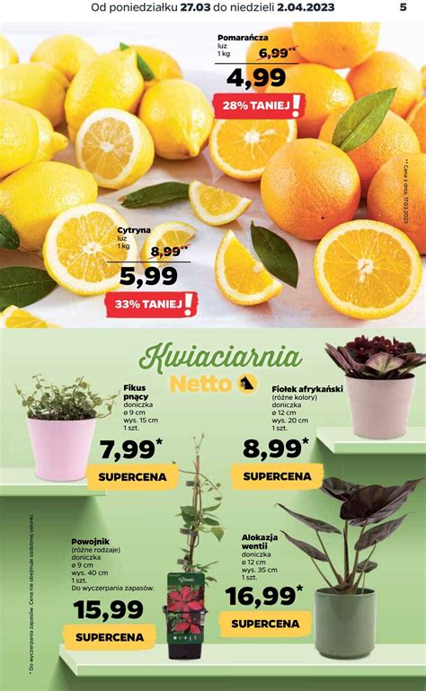 Netto Gazetka Promocyjna Wa Na Od Do Strona Nr