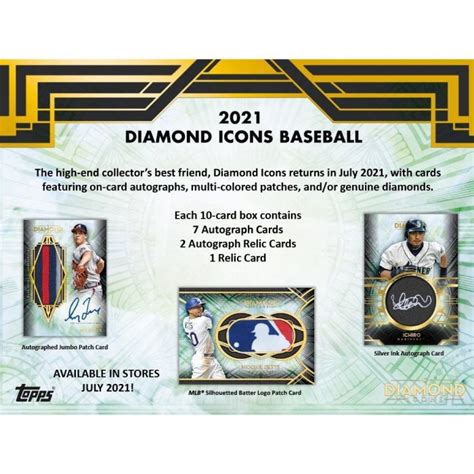 Topps Diamond Icons Baseball Hobby Box Random Hit Group Break