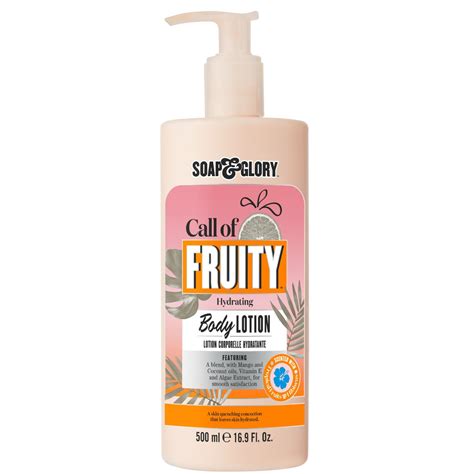 Call Of Fruity Moisturising Body Lotion Bath And Body Care Soap And Glory