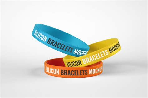 Brilliant Wristband Psd Mockup Templates