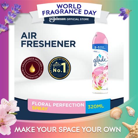 Glade Air Freshener Floral Perfection 320ml Shopee Philippines