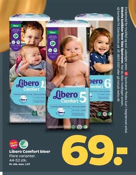 Libero Comfort Bleer Tilbud Hos Netto