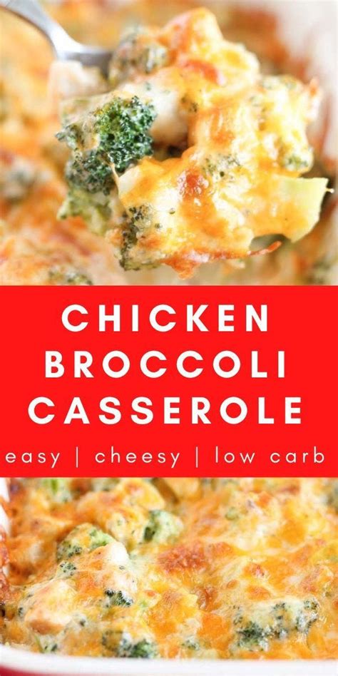 Chicken Broccoli Casserole — Easy Creamy Cheesy And Low Carb Sex Gerl Porno Hub Medium