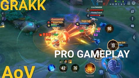 Grakk Support Pro Gameplay Arena Of Valor Youtube