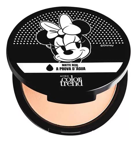 Pó Compacto Facial À Prova D agua Avon C t Matte Real Disney Tom 232 N