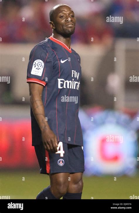 Paris Saint Germain Midfielder Claude Mekelele 4 In Game Action