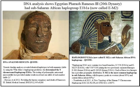 Pharaoh Ramses Iii Was Black And East African Features Are Indigenous