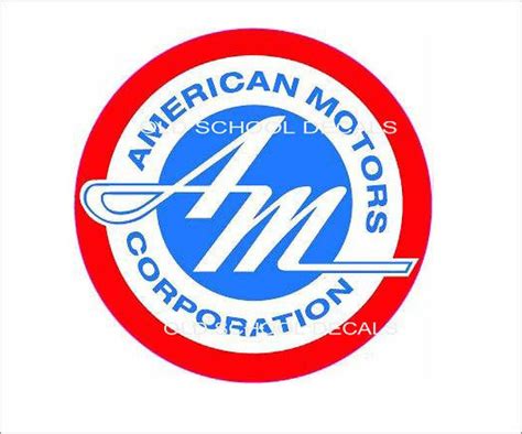 American Motors Corporation Stickerdecal Etsy