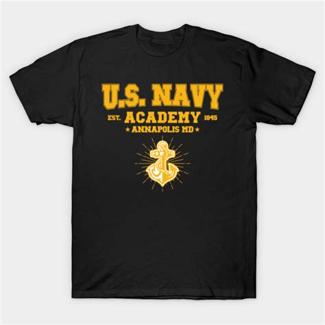 US Naval Academy' Cool Navy - Military - T-Shirt | TeePublic