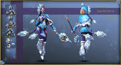 Dota 2 Crystal Maiden Snowdrop Final By Anuxinamoon On Deviantart