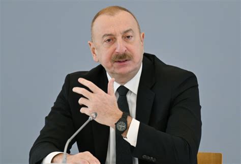 President Ilham Aliyev Armenia Blocks Possibility Of Building Land