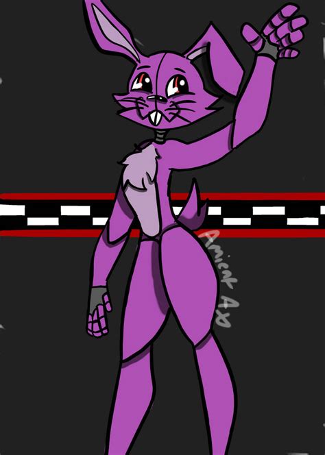 Bonnie FNAF 1 Fanart by AmientAxolotl on DeviantArt