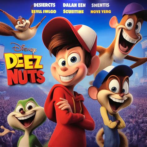 a disney pixar title named "dez nuts" : r/dalle2