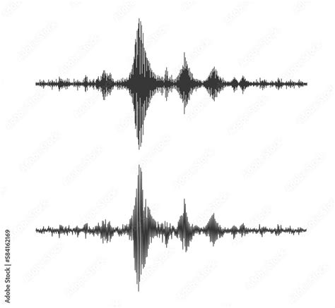 Earthquake Seismograph Wave Seismic Graph Seismometer Of Earth Quake