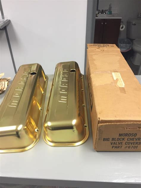 Gold Moroso Valve Covers The Supercar Registry