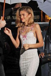 Zendaya Coleman At Anna Wintour S Pre Met Gala Dinner In New York