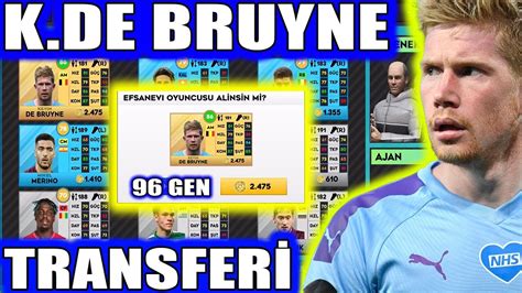 DLS 23 YENİ 96 GEN KEVIN DE BRUYNE TRANSFERİ DREAM LEAGUE SOCCER