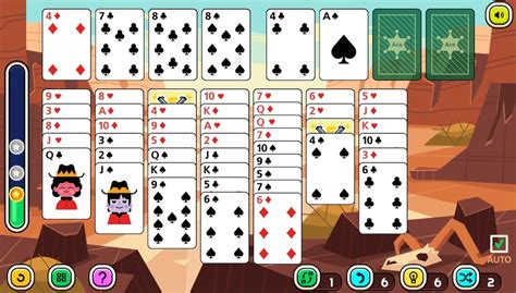 Pasjans Wild West Freecell Gra Online Za Darmo Click Pl