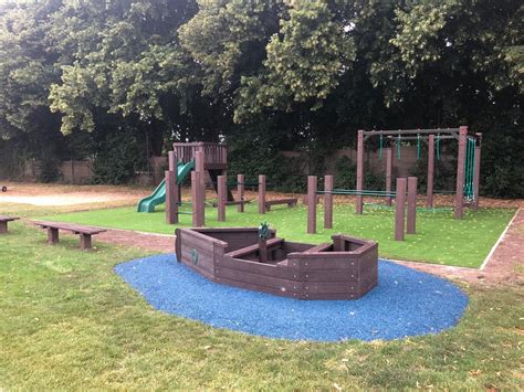 Completion Of Play Area At Fishponds Playing Fields London • The