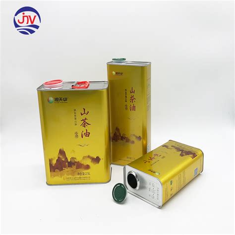 Tinplate Metal Type And Cooking Olive Oil Tin Can Cooking Oil Box And