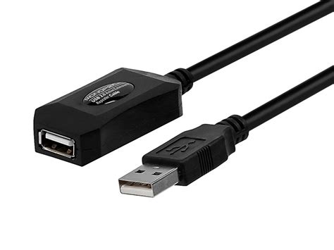 Monoprice Usb A Male To Usb A Female 20 Extension Cable Active 20