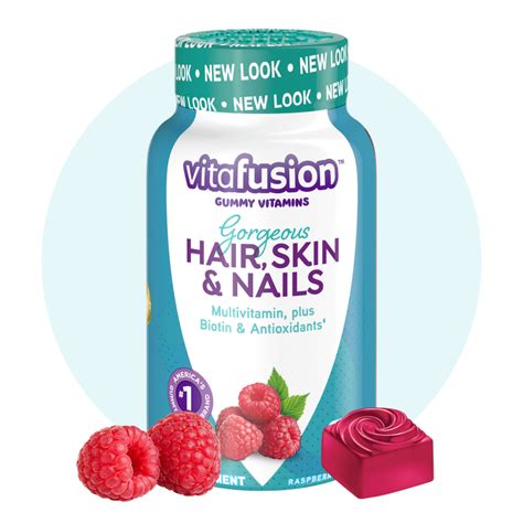 VitaFusion Hair Skin Nails Gummies Medi Time Pharmacy