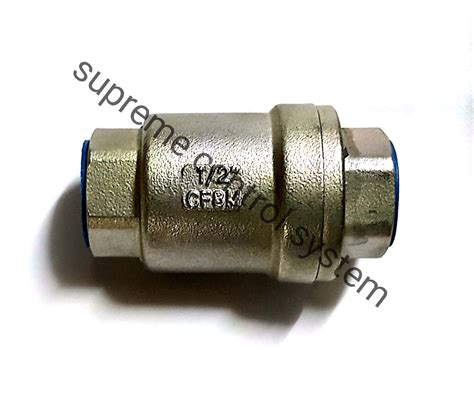 Stainless Steel Non Return Valve Vertical Type Supreme Control System