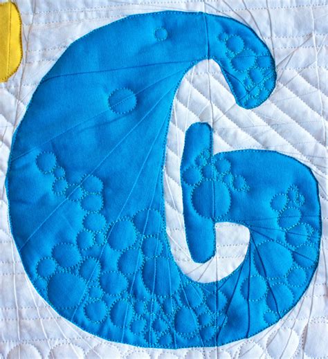 Alphabet Quilt Block Pattern Set Fpp Pdf Download Bubbly Letters Etsy