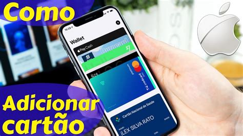 Como Cadastrar Cart O No Iphone Youtube