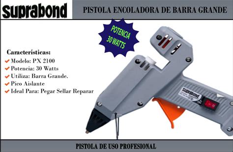 Suprabond Pistola Encoladora Px Profesional Centro De Materiales