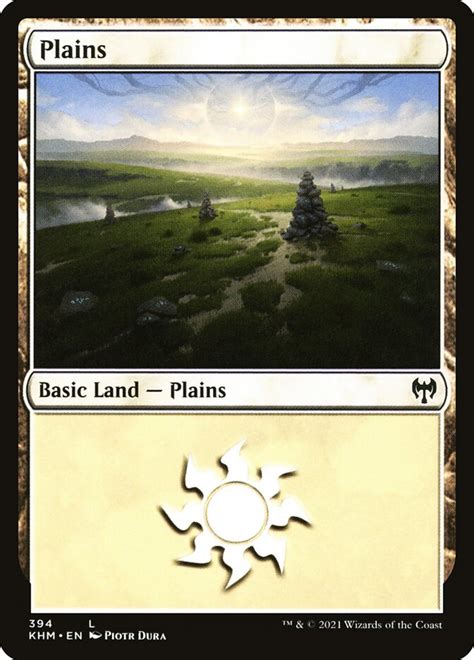 Plains Kaldheim Mtg Print