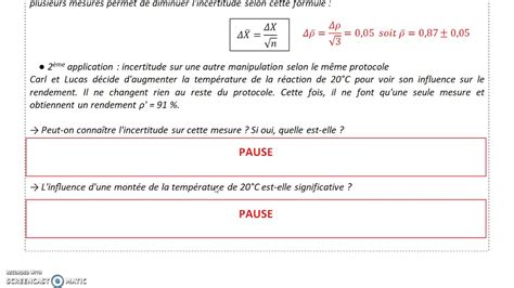 Calculs D Incertitudes Youtube