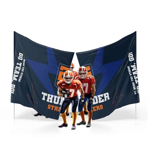 Breakaway Banners Print Custom Football Breakaway Banners