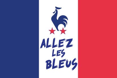 Comprar Bandera France Allez Les Bleus Comprarbanderas Es