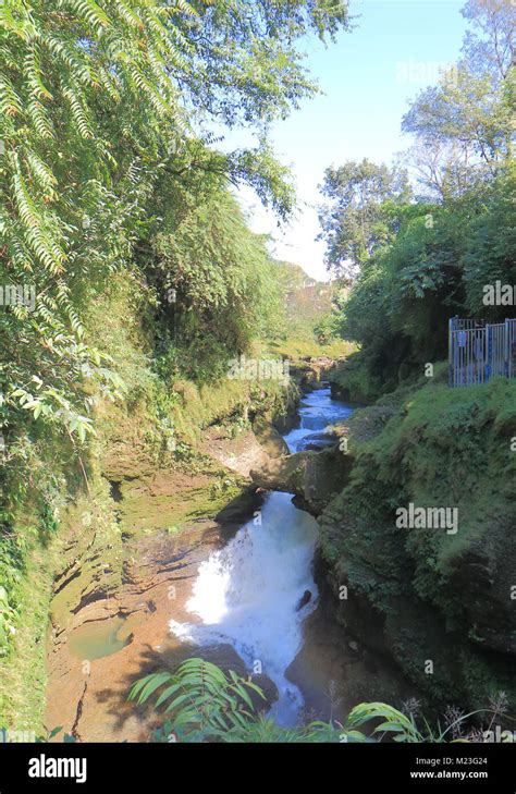 Devis Fall Waterfall In Pokhara Nepal Stock Photo Alamy