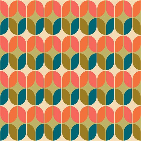 Mid Century Modern Fabric Designs - Color Inspiration