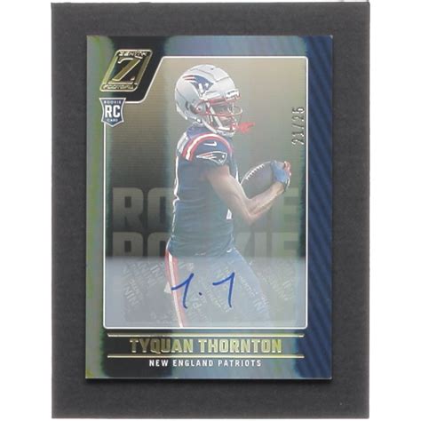 Tyquan Thornton 2022 Zenith Rookie Autographs 122 RC 21 25 Pristine