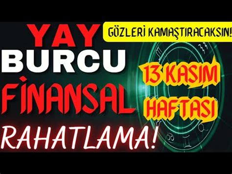 YAY BURCU 13 19 KASIM HAFTASI TAROT BURÇ YORUMU FİNANSAL