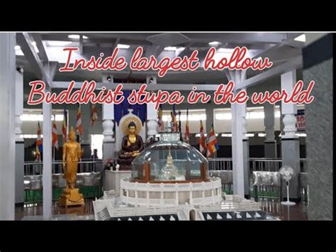 Inside Largest Hollow Buddhist Stupa In The World Deekshabhoomi