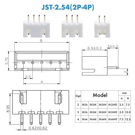 Types Of Jst Connectors At Johnkmillso Blog