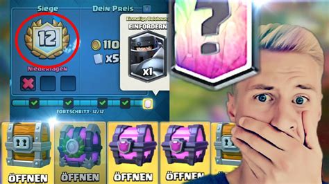 2x LegendÄre Karte Free To Play Chestopening Megaritter Clash Royale Deutsch Youtube