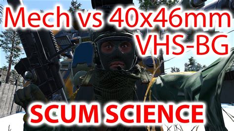 Scum Science Killing Mech With X Mm Grenade Launcher Vhs Bg