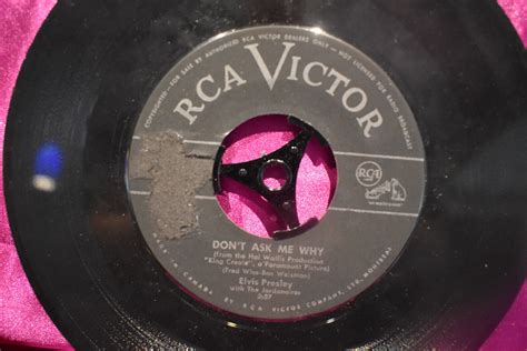 Elvis Presley Hard Headed Woman Don T Ask Me Why 45 EBay