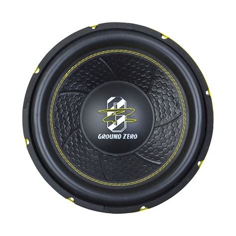 Ground Zero GZIW 12XSPL-D2 1000WSPL 30cm mélysugárzó, Dupla tekercs ...