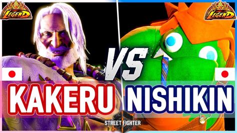 Sf Kakeru Jp Vs Nishikin Blanka Street Fighter Youtube