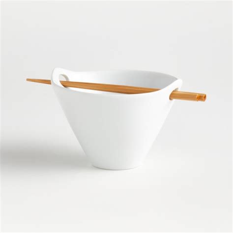 65 Kai Noodle Bowl With Chopsticks Reviews Crate And Barrel Canada