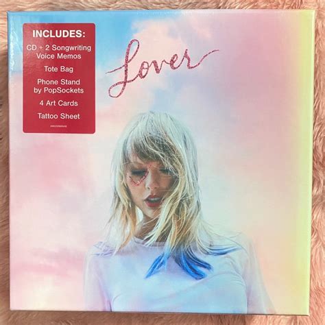 Cdboxset Taylor Swift Lover Shopee Brasil