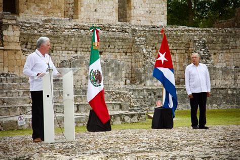 Recibe D Az Canel La Orden Mexicana El Guila Azteca Video Fotos